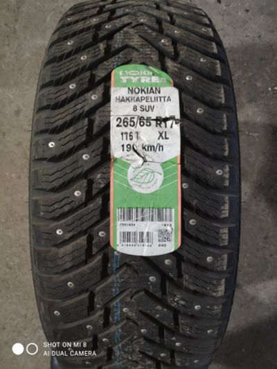 Лот: 18577864. Фото: 1. Nokian hakkapeliitta 8 suv. Шины