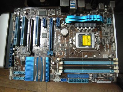 Лот: 5493950. Фото: 1. Материнская плата 1155 Asus P8P67... Материнские платы