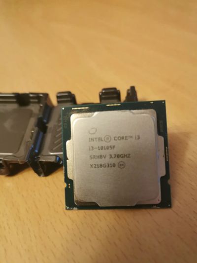 Лот: 21423506. Фото: 1. Процессор Intel Core i3-10105F... Процессоры