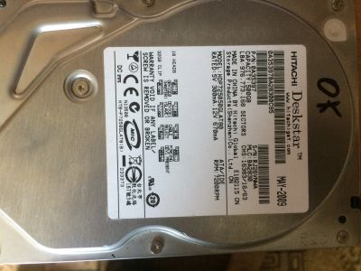 Лот: 11972743. Фото: 1. Hitachi надёжный жёсткий диск... Жёсткие диски (HDD)