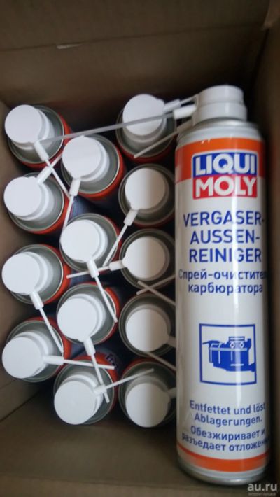 Лот: 15859253. Фото: 1. Очиститель карбюратора Liqui Moly... Масла, жидкости