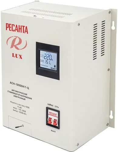 Лот: 24556274. Фото: 1. Стабилизатор Ресанта АСН-10 000... Стабилизаторы напряжения, ЛАТР