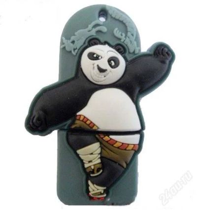 Лот: 1731795. Фото: 1. флешка кунгфу панда на 4 гига. USB-флеш карты