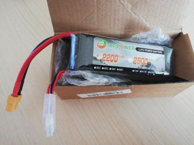 Лот: 16222971. Фото: 1. Аккумулятор Lipo 2200mah 4s 60c. Запчасти, комплектующие