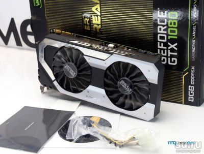 Лот: 9861424. Фото: 1. GeForce® Palit GTX 1080 Super... Видеокарты