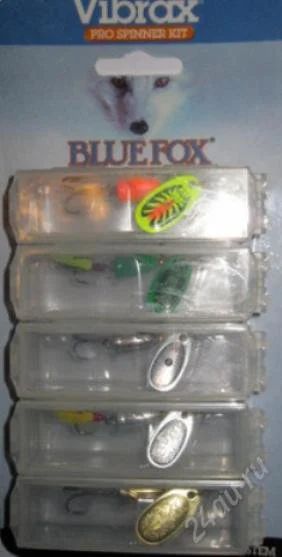 Лот: 1821721. Фото: 1. Набор ультралайт блесен BLUE FOX... Леска, блесны, крючки, мормышки