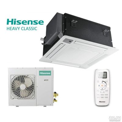Лот: 16703985. Фото: 1. Кассетный кондиционер Hisense... Кондиционеры, сплит-системы