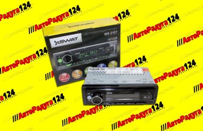 Лот: 20587549. Фото: 1. Магнитола 4х50 USB Swat WX-2107... Автомагнитолы