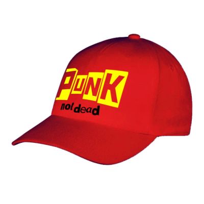Лот: 11716718. Фото: 1. Бейсболка, кепка "Punk not Dead... Головные уборы