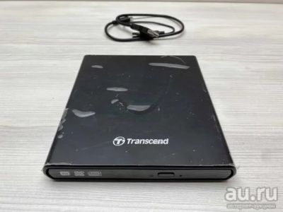 Лот: 17838258. Фото: 1. Оптический привод Transcend TS8Xdvdrw-K... Приводы CD, DVD, BR, FDD