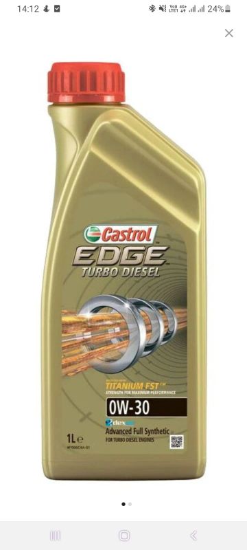 Лот: 19219602. Фото: 1. Масло моторное Castrol Edge 0W-30. Масла, жидкости
