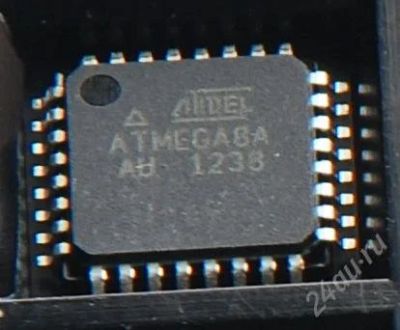 Лот: 2146652. Фото: 1. Микроконтроллер AVR ATmega8A корпус... Микроконтроллеры