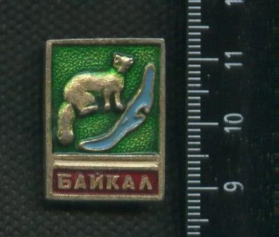 Лот: 16439584. Фото: 1. (№ 6568) значки Иркутск соболь. Памятные медали