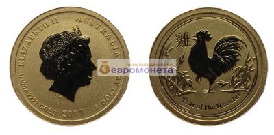 Лот: 19267807. Фото: 1. (GOLD) Австралия 5 долларов 2017... Австралия и Океания
