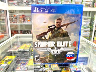 Лот: 18666868. Фото: 1. Sniper Elite 4 игра для Ps4 Новый... Игры для консолей