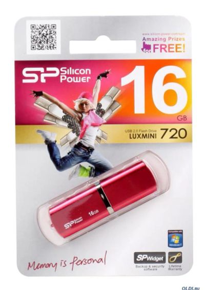 Лот: 4551967. Фото: 1. Флеш-накопитель USB2.0 16Gb Silicon... USB-флеш карты