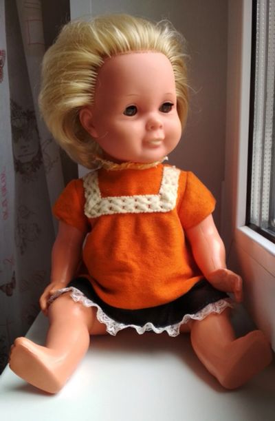 Лот: 16210064. Фото: 1. Кукла блондинка СССР. Куклы