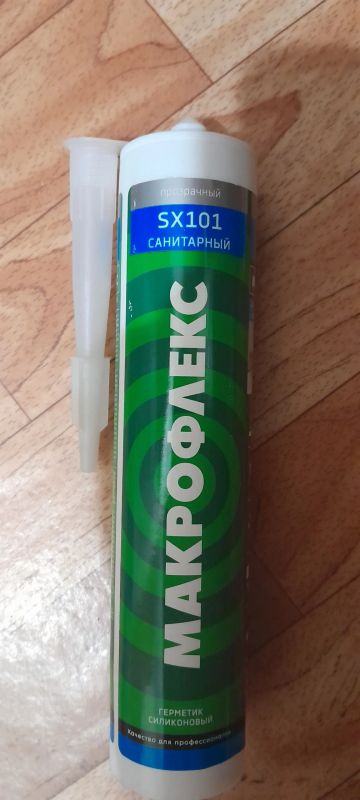 Лот: 25882478. Фото: 1. Герметик силиконовый прозрачный... Клеи, герметики, пена монтажная, клейкие ленты