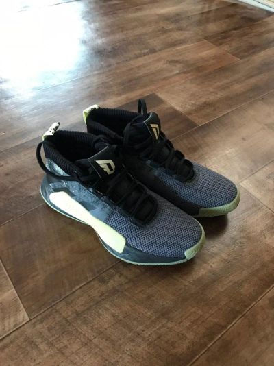 Лот: 16083417. Фото: 1. Adidas Dame 5 баскетбольные кроссовки... Кеды, кроссовки, слипоны