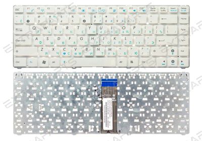 Лот: 15962162. Фото: 1. Клавиатура ASUS UX30 (RU) белая. Клавиатуры для ноутбуков