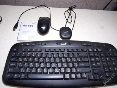 Лот: 960242. Фото: 1. Беспроводной набор Genius Wireless... Клавиатуры и мыши