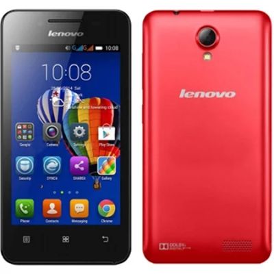 Лот: 7099977. Фото: 1. Смартфон Lenovo A319 red Состояние... Смартфоны