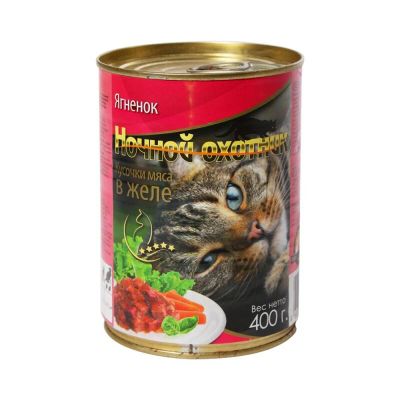 Лот: 10399517. Фото: 1. Корм Ночной Охотник Для Кошек... Корма