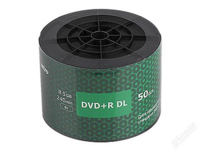 Лот: 2310469. Фото: 1. DVD+R DL INTRO DoubleLayer зеленое... CD, DVD, BluRay
