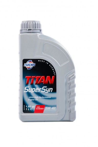 Лот: 14493497. Фото: 1. FUCHS TITAN SUPERSYN 5W-40 1l. Масла, жидкости