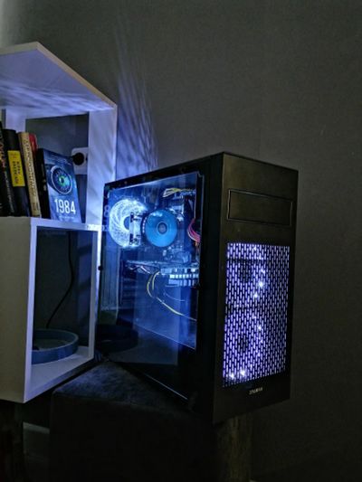 Лот: 19637124. Фото: 1. Игровой компьютер/RX 580 8g/SSD... Компьютеры в сборе