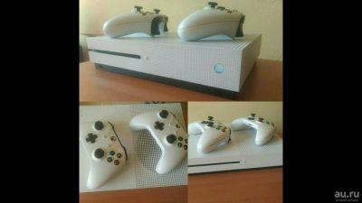 Лот: 10361998. Фото: 1. Xbox one S + 2 джойстика + Xbox... Игровые приставки, консоли