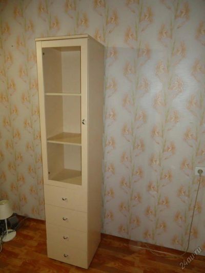 Лот: 5864066. Фото: 1. Шкаф-пенал для книг, пр-во Дятьково. Шкафы, стеллажи, комоды