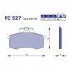 Лот: 14634637. Фото: 1. FC527 Колодки тормозные перед... Запчасти