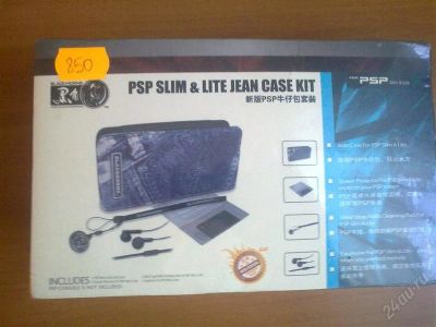 Лот: 2303168. Фото: 1. Чехол PSP slim & lite jeans. Аксессуары для игровых приставок, консолей, геймпады