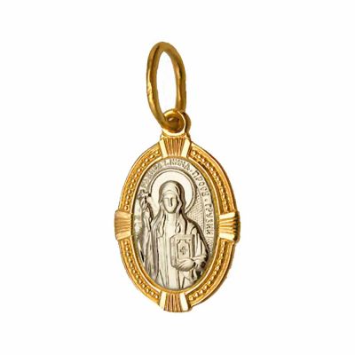 Лот: 23891482. Фото: 1. Золотая подвеска Икона. Другое (ювелирные изделия, бижутерия, часы)