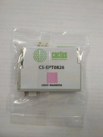 Лот: 16083969. Фото: 1. Картридж cactus CS-EPT0826 Light... Картриджи, расходные материалы