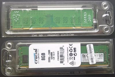 Лот: 453455. Фото: 1. Crucial 8GB DDR4-2400 CT8G4DFS824A. Оперативная память