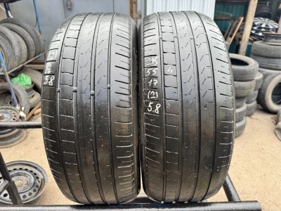 Лот: 25526011. Фото: 1. (2шт.) 215-55-17 Pirelli Cinturato... Шины