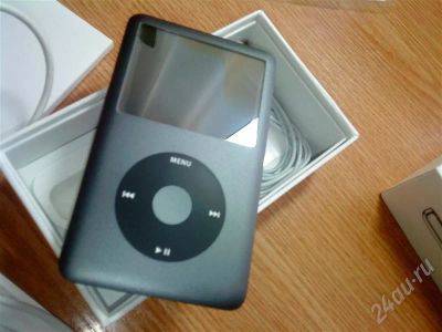 Лот: 220126. Фото: 1. ipod 160 gb 7 gen новый в пленках... Плееры