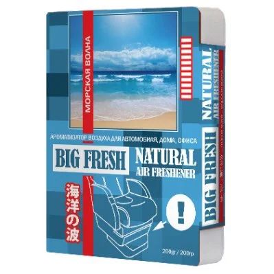 Лот: 4764343. Фото: 1. Ароматизатор BIG FRESH "морская... Ароматизаторы