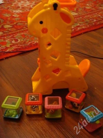 Лот: 727305. Фото: 1. Жираф Fisher Price. Другое (дети растут)