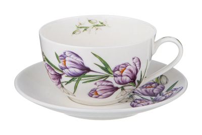 Лот: 23672436. Фото: 1. Чайная пара Lefard Sunday. Кружки, стаканы, бокалы