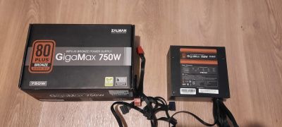 Лот: 20594311. Фото: 1. БП Zalman ZM750-GVII (на гарантии... Корпуса, блоки питания