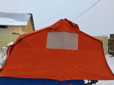 Лот: 21244565. Фото: 1. Палатка на прицеп. Палатки, тенты