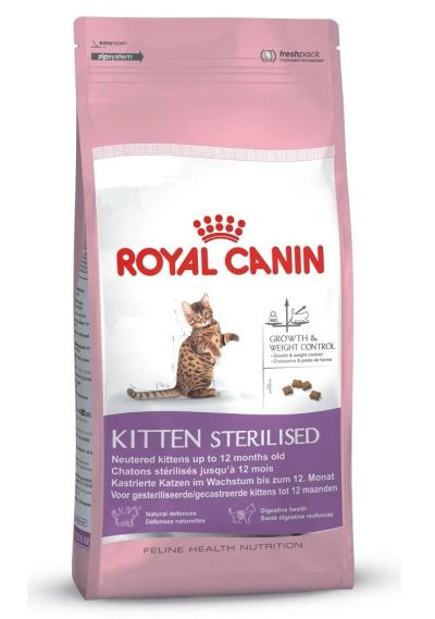 Лот: 5090888. Фото: 1. Корм Royal Canin Kitten Sterilised... Корма