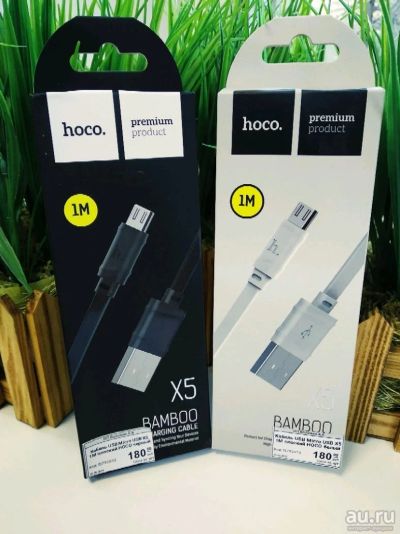 Лот: 13707954. Фото: 1. Кабель USB Micro USB X5 1m плоский... Дата-кабели, переходники
