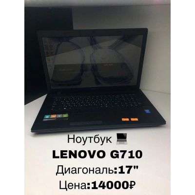 Лот: 14363921. Фото: 1. Ноутбук 💻 Lenovo G710 диагональ-17... Ноутбуки