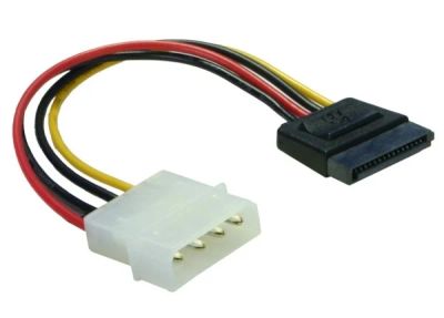 Лот: 4449839. Фото: 1. (molex-sata) Переходник питания... Шлейфы, кабели, переходники