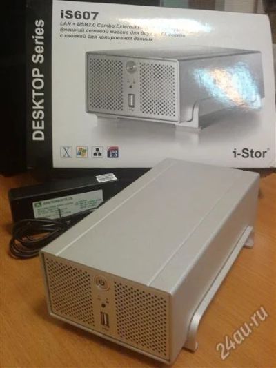 Лот: 873762. Фото: 1. Сетевое хранилище i-Stor iS607... СХД