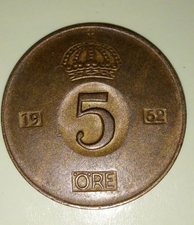Лот: 15438614. Фото: 1. Швеция 1962.. Европа